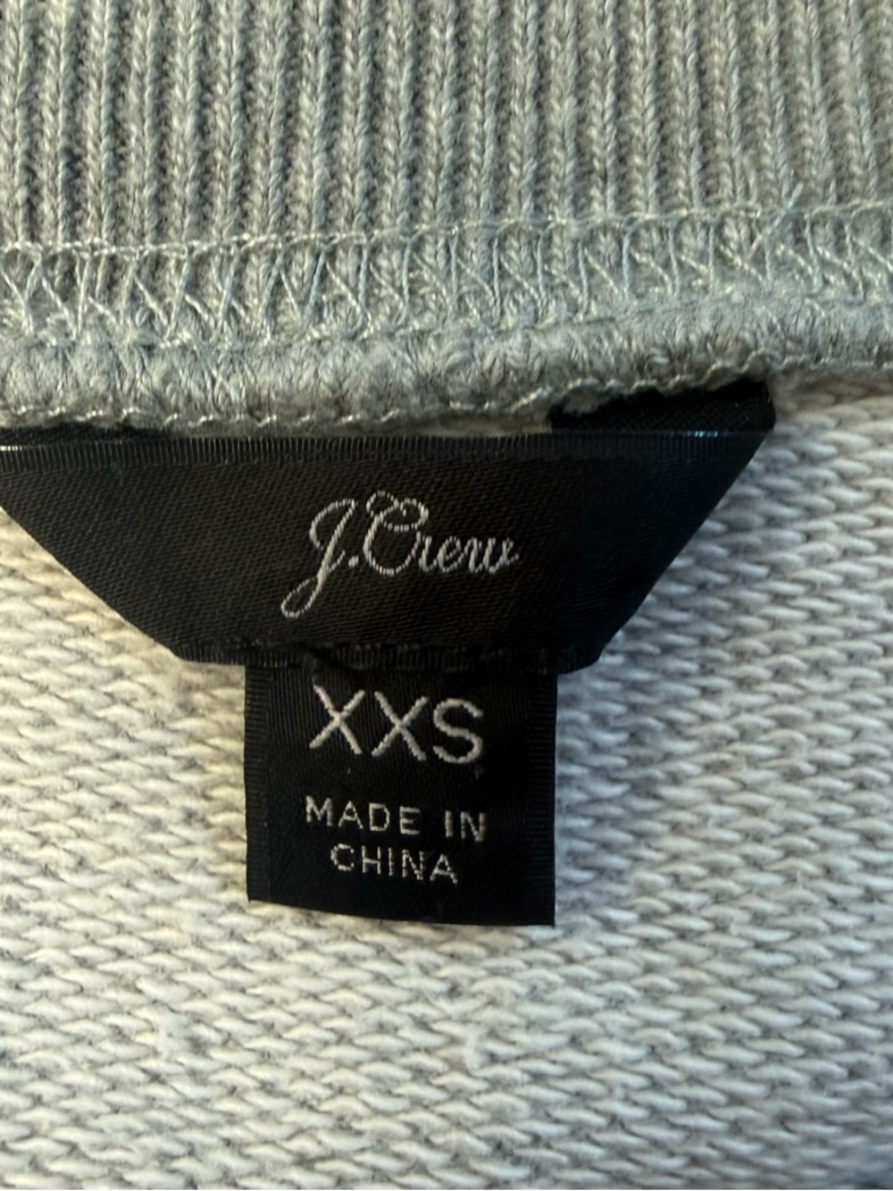 J. CREW Preppy Sweatshirt NWOT - Picture 7 of 10